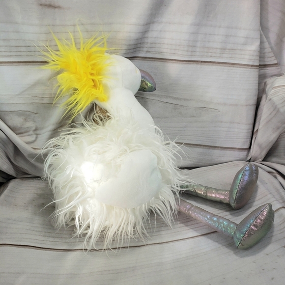 Animal Adventure Cockatoo Crazy Flamingo Bird Plush Stuffed Toy Iridescent 22 In - Picture 6 of 12